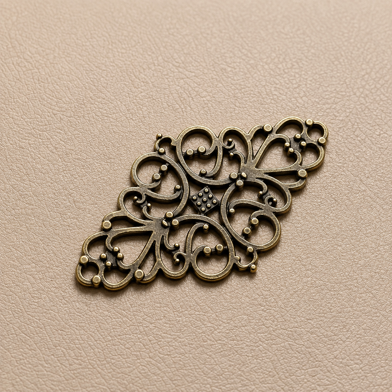 Antique Filigree Charm