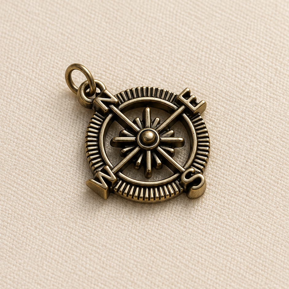 Wanderer's Compass Charm